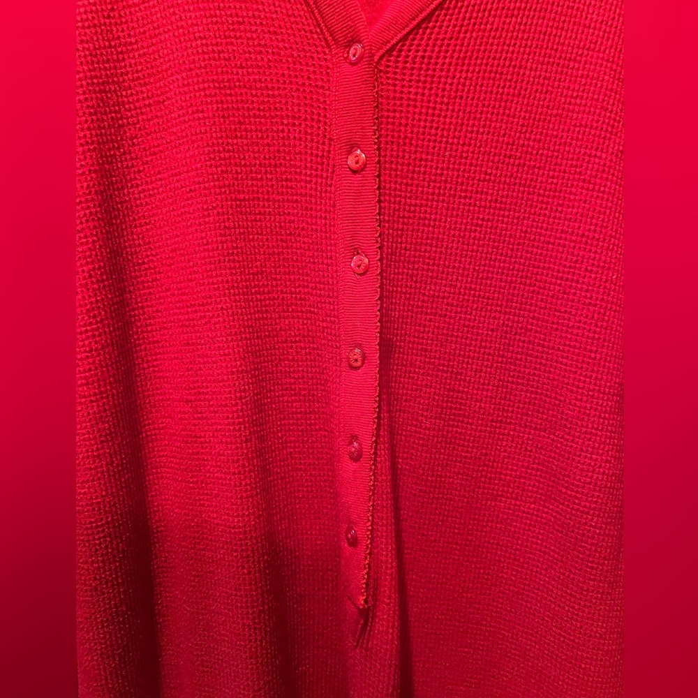 Victoria Secret Country Red  Long John’s Size Large Vintage 80s/90s. - Picture 4 of 5